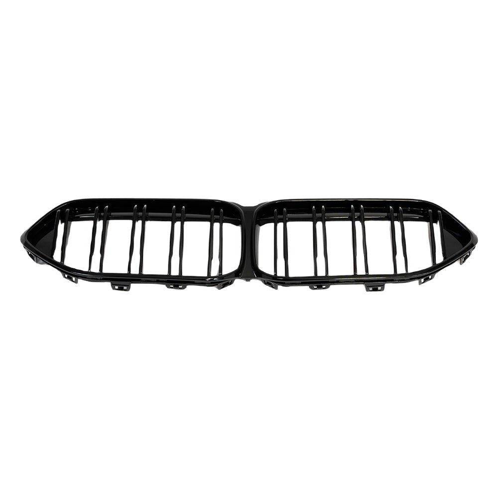 High Gloss Black Slatted Kidney Front Grille Upgrade for BMW 2 Series Gran Coupe F44 & M235i (2020+)