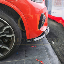 Load image into Gallery viewer, 3D Style Gloss Black Front Splitter for BMW F97 X3M F98 X4M 18-21
