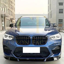 Load image into Gallery viewer, 3D Style Gloss Black Front Splitter for BMW F97 X3M F98 X4M 18-21
