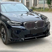 Load image into Gallery viewer, AC Style Gloss Black Front Splitter for BMW G01 X3 IX3 G02 X4 LCI 22-24
