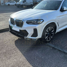 Load image into Gallery viewer, AC Style Gloss Black Front Splitter for BMW G01 X3 IX3 G02 X4 LCI 22-24
