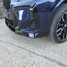 Load image into Gallery viewer, AC Style Gloss Black Front Splitter for BMW G01 X3 IX3 G02 X4 LCI 22-24
