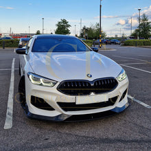 Load image into Gallery viewer, AC Style Gloss Black Front Splitter for BMW G14 G15 G16 8 Series 19-Present
