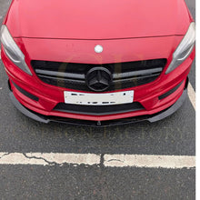Load image into Gallery viewer, AMG Style Gloss Black Front Splitter for Mercedes Benz W176 A Class 13-15
