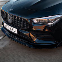 Load image into Gallery viewer, Brabus Style Gloss Black Front Splitter for Mercedes Benz W118 CLA 19-23

