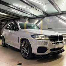 Load image into Gallery viewer, Carbon Factory Style Gloss Black Front Splitter for BMW F15 X5 13-18
