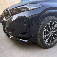 Load image into Gallery viewer, CF Style Gloss Black Front Splitter for BMW G06 LCI X6 23-Present
