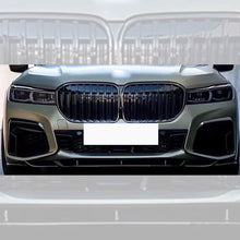 Load image into Gallery viewer, CF Style Gloss Black Front Splitter for BMW G11 G12 7 Series LCI 20-23
