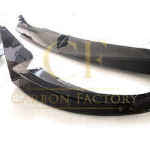Load image into Gallery viewer, CF Style Gloss Black Front Splitter for Tesla Model 3 16-23
