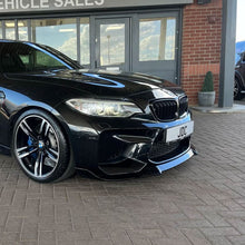 Load image into Gallery viewer, CS Style Gloss Black Front Splitter for BMW F87 M2C 14-18
