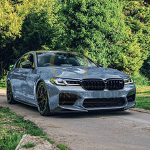 Load image into Gallery viewer, CS Style Gloss Black Front Splitter for BMW F90 M5 21-24
