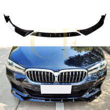 Load image into Gallery viewer, CS Style Gloss Black Front Splitter for BMW G30 G31 5 Series LCI 21-24
