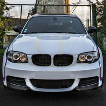Load image into Gallery viewer, Gloss Black Front Bumper Covers for BMW 1 Series E82 E88 2007-2013

