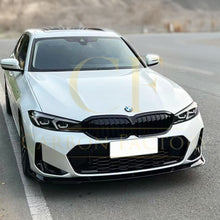 Load image into Gallery viewer, Gloss Black Front Splitter 3 Pieces for BMW 3 Series G20 G21 LCI 23-Present
