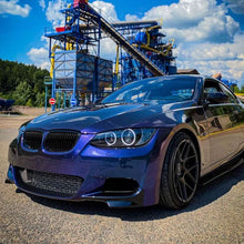 Load image into Gallery viewer, Gloss Black Front Splitter Covers for BMW E92 E93 3 Series LCI 09-13
