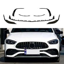 Load image into Gallery viewer, Gloss Black Front Splitter Set for Mercedes Benz W206 C Class 22-Present
