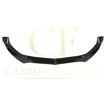 Load image into Gallery viewer, J Style Gloss Black Front Splitter for Mercedes Benz W205 C Class 15-18
