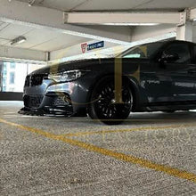 Load image into Gallery viewer, MAD Style Gloss Black Front Splitter for BMW F30 F31 3 Series M Sport 12-19
