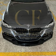 Load image into Gallery viewer, MAD Style Gloss Black Front Splitter for BMW F30 F31 3 Series M Sport 12-19
