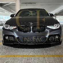 Load image into Gallery viewer, MAD Style Gloss Black Front Splitter for BMW F30 F31 3 Series M Sport 12-19
