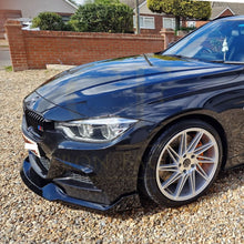 Load image into Gallery viewer, MAD Style Gloss Black Front Splitter for BMW F30 F31 3 Series M Sport 12-19
