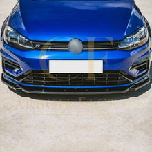 Load image into Gallery viewer, Max Style Gloss Black Front Splitter for VW Golf MK7.5 R-LINE / R 17-20
