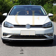 Load image into Gallery viewer, Max Style Gloss Black Front Splitter for VW Golf MK7 MK7.5 13-20
