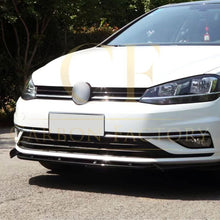 Load image into Gallery viewer, Max Style Gloss Black Front Splitter for VW Golf MK7 MK7.5 13-20
