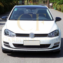Load image into Gallery viewer, Max Style Gloss Black Front Splitter for VW Golf MK7 MK7.5 13-20

