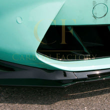 Load image into Gallery viewer, MP Style Gloss Black Front Splitter 3 Pieces for BMW G80 M3 G82 G83 M4 21-Present
