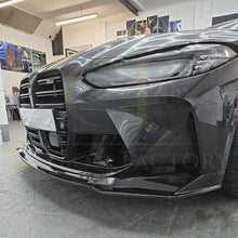 Load image into Gallery viewer, MP Style Gloss Black Front Splitter 3 Pieces for BMW G80 M3 G82 G83 M4 21-Present
