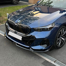 Load image into Gallery viewer, MP Style Gloss Black Front Splitter 4 Pieces for BMW G60 5 Series 24-Present
