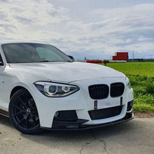 Load image into Gallery viewer, MP Style Gloss Black Front Splitter (4 pieces kit) for BMW F20 1 Series Pre-LCI 12-14
