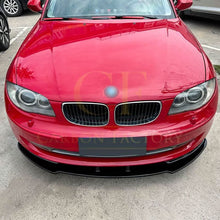 Load image into Gallery viewer, MP Style Gloss Black Front Splitter for BMW 1 Series E81 E82 E88 E87 2007-2013
