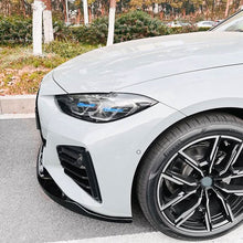 Load image into Gallery viewer, MP Style Gloss Black Front Splitter for BMW 4 Series G26 Gran Coupe i4 21-24
