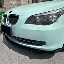 Load image into Gallery viewer, MP Style Gloss Black Front Splitter for BMW E60 E61 5 Series LCI 08-10
