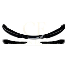 Load image into Gallery viewer, MP Style Gloss Black Front Splitter for BMW E90 E91 3 Series LCI Standard model 09-13
