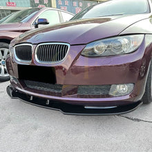 Load image into Gallery viewer, MP Style Gloss Black Front Splitter for BMW E92 E93 3 Series Standard model 05-13
