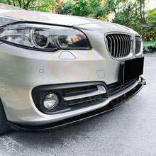 Load image into Gallery viewer, MP Style Gloss Black Front Splitter for BMW F10 F11 5 Series LCI Standard model 15-17
