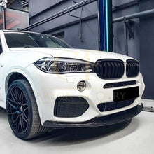 Load image into Gallery viewer, MP Style Gloss Black Front Splitter for BMW F15 X5 14-18
