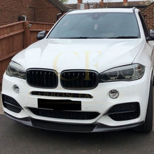 Load image into Gallery viewer, MP Style Gloss Black Front Splitter for BMW F15 X5 14-18
