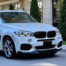 Load image into Gallery viewer, MP Style Gloss Black Front Splitter for BMW F15 X5 14-18
