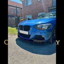 Load image into Gallery viewer, MP Style Gloss Black Front Splitter for BMW F20 1 Series Pre-LCI 12-14

