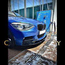 Load image into Gallery viewer, MP Style Gloss Black Front Splitter for BMW F20 1 Series Pre-LCI 12-14
