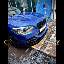 Load image into Gallery viewer, MP Style Gloss Black Front Splitter for BMW F20 1 Series Pre-LCI 12-14

