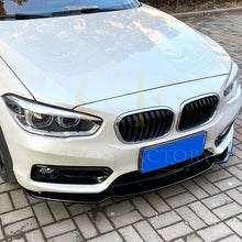 Load image into Gallery viewer, MP Style Gloss Black Front Splitter for BMW F20 F21 1 Series LCI Standard model 15-19
