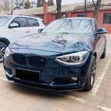 Load image into Gallery viewer, MP Style Gloss Black Front Splitter for BMW F20 F21 1 Series LCI Standard model 15-19
