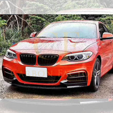 Load image into Gallery viewer, MP Style Gloss Black Front Splitter for BMW F22 2 Series M Sport 14-Present
