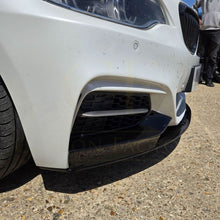 Load image into Gallery viewer, MP Style Gloss Black Front Splitter for BMW F22 2 Series M Sport 14-Present
