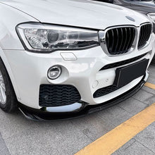 Load image into Gallery viewer, MP Style Gloss Black Front Splitter for BMW F25 X3 F26 X4 LCI 14-17
